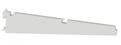 Wspornik półkі ażurowej podwójny 306 mm (biały) (KOLCHUGA HOME)