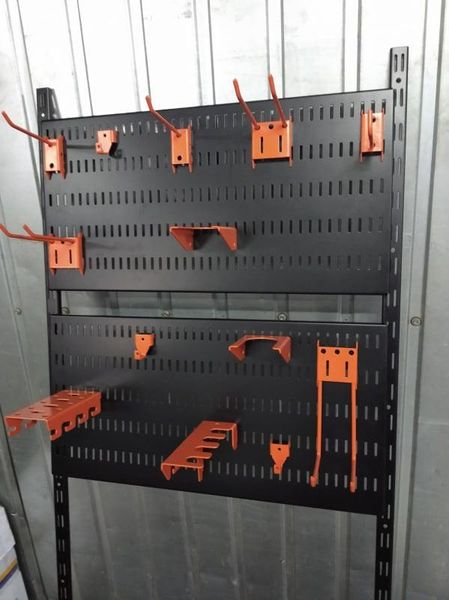 Panel narzędziowy do garażu czarna (600х300 mm) (KOLCHUGA HOME)