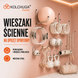 Wieszak garażowy hak ścienny na narzędzia i kable 16 &times; 282 mm KOLCHUGA