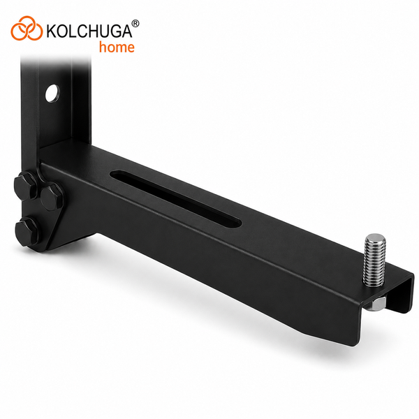 Uchwyt/wspornik do klimatyzatora, mocowanie klimatyzacji K2 (550х550 mm) czarny KOLCHUGA