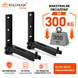 Uchwyt/wspornik do klimatyzatora, mocowanie klimatyzacji K2 (550х550 mm) czarny KOLCHUGA